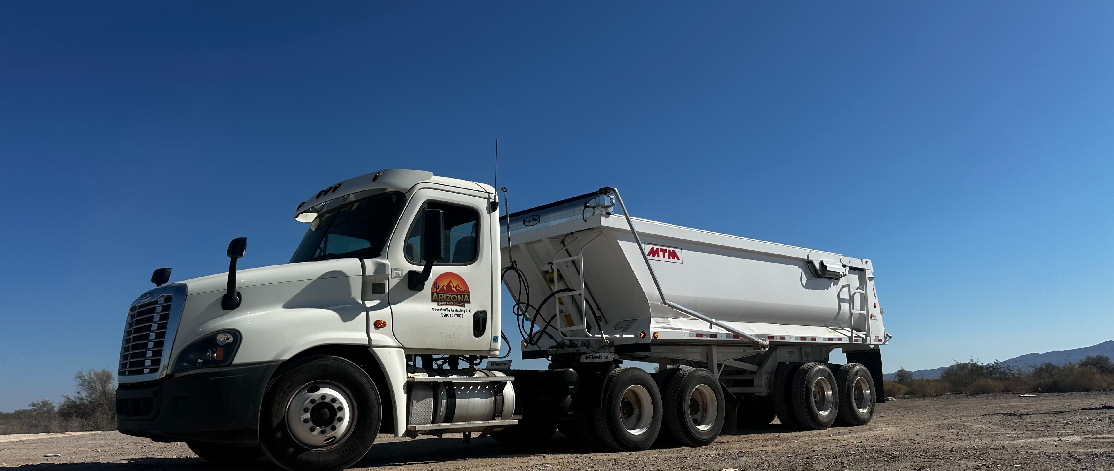 Short End Dump Truck 23FT